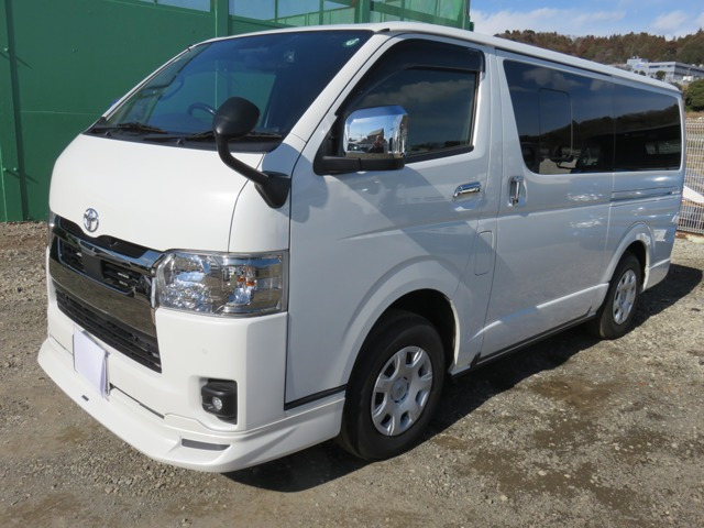 ハイエースバン  スーパーGL ダークプライムII ロングボディ ディーゼルターボ 4WD TV