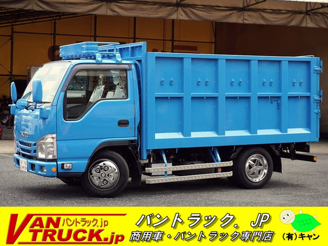 エルフ 3.0 フルフラットロー ディーゼル 資源ゴミ回収車 2トン積 造りボディ