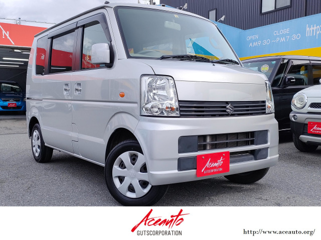 エブリイワゴン JPターボ 禁煙車 CDデッキ ドアバイザー