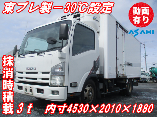 エルフ  東プレ製-30℃設定冷蔵冷凍車