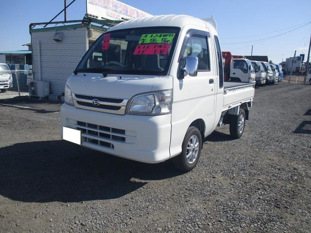 ハイゼットトラック ジャンボ 4WD オートマ ナビ フルセグTV エアコン
