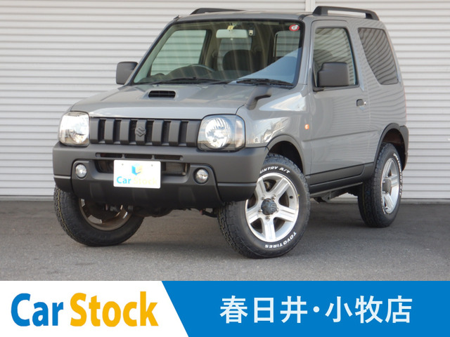 ジムニー ワイルドウインド 4WD NEWペイント ナビTV キーレスETC
