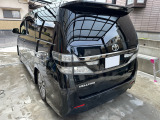 ヴェルファイア 2.4 Z ゴールデンアイズII サンルーフ アルパインナビ後席モニター