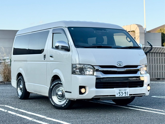 ハイエースバン 2.7 スーパーGL ワイド ロング ダークプライムII ミドルルーフ 両側...