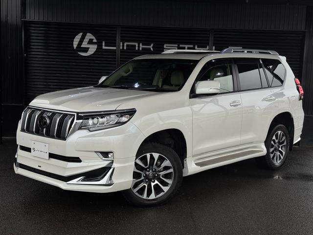 ランドクルーザープラド 2.7 TX Lパッケージ 4WD ワンオーナー車 ディスプレイオーデ...