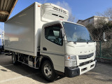 キャンター  3t 冷凍車 ワイドロング 跳ね上げパワ
