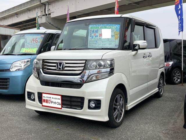 N-BOXカスタムG☆両側電スラ☆バックカメラ☆ドラレコ☆