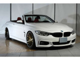 4シリーズカブリオレ 435i Mスポーツ 車庫調 クリムソンホイール 可変マフラー