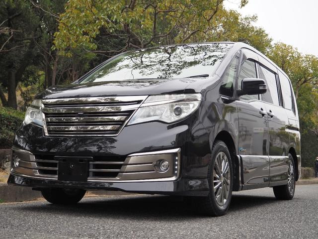 セレナ 2.0 ライダー ブラックライン ZZ S-HYBRID 車検2年付き 純正ナビ