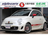 アバルト500 1.4 5MT 距離浅 ワンオーナー 赤革シート