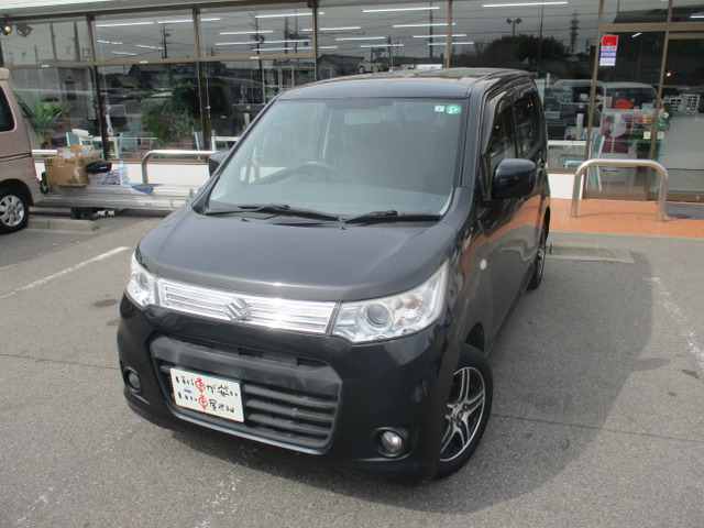 スズキ ワゴンRスティングレー X 4WD 禁煙☆CD☆スマキー☆Sヒーター 