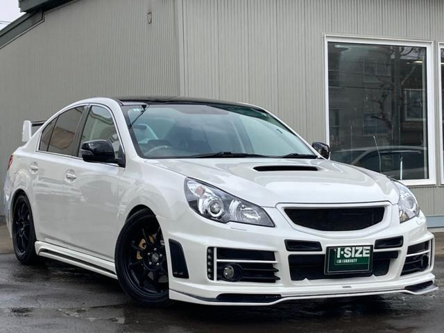 レガシィB4 2.5 GT Sパッケージ 4WD アプライドB ROWENエアロ GVBスポイラー