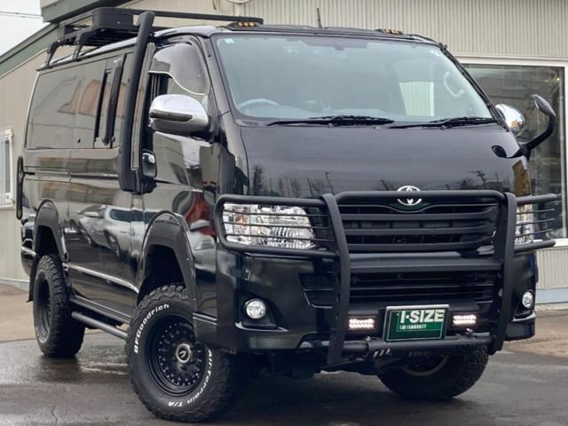 ハイエースバン 3.0 スーパーGL ロング ディーゼル 4WD 3型 4インチリフトアップ ESS...
