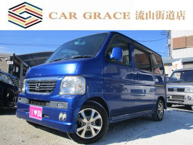 バモス L ターボ ローダウン 車検整備付 ETC LED 純正13AW