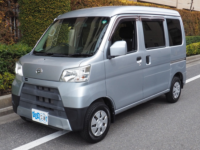 ハイゼットカーゴ クルーズ SAIII ハイルーフ 衝突被害軽減 社外ナビTV