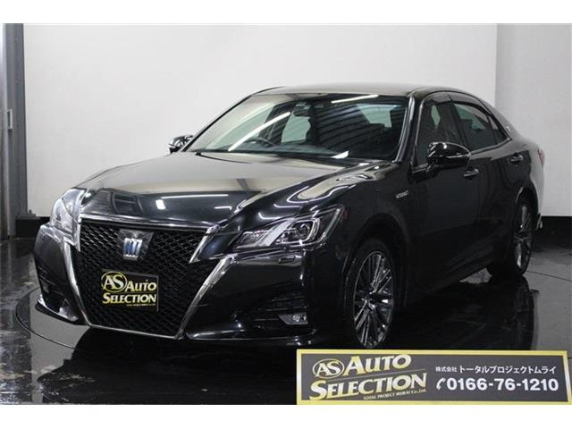 クラウンアスリート ハイブリッド 2.5 G Four 4WD ブラインドスポットモニター LEDラ...