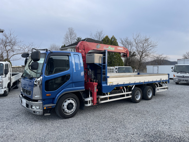 ファイター クレーン 4段 クレーン付き 平ボディ 10.7t