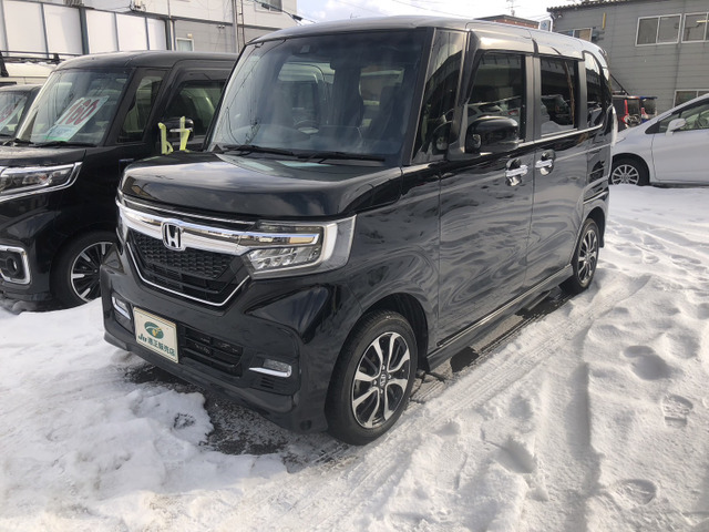 N-BOXカスタム G L ホンダセンシング 4WD 衝突被害軽減ブレーキ エンスタ ETC