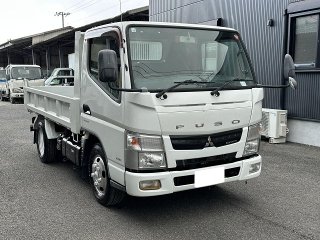 キャンター  3t ダンプ 全低床 デュオニック