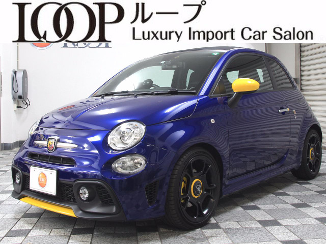 アバルト595C ピスタ 5MT レコードモンツァ バックカメラ