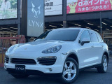 【中古車情報】ポルシェ カイエン S ハイブリッド 4WD 黒革 サンルーフ シートヒーター ナビ の中古車詳細（走行距離：9.4万km、カラー：ホワイト、販売地域：埼玉県幸手市上高野）