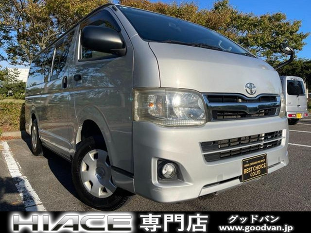 ハイエースバン 3.0 DX ロング ディーゼル 4WD ETC フルセグTV ナビ 電格ミラー