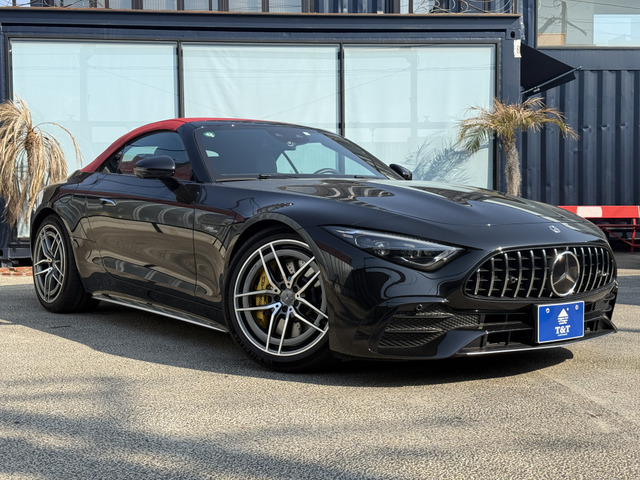 SLクラスAMG SL43 (BSG搭載モデル)ソフトトップ電動オープンカー!