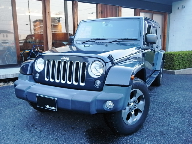 ラングラー アンリミテッド サハラ 3.6L 4WD ナビTVバックサイドカメラETC