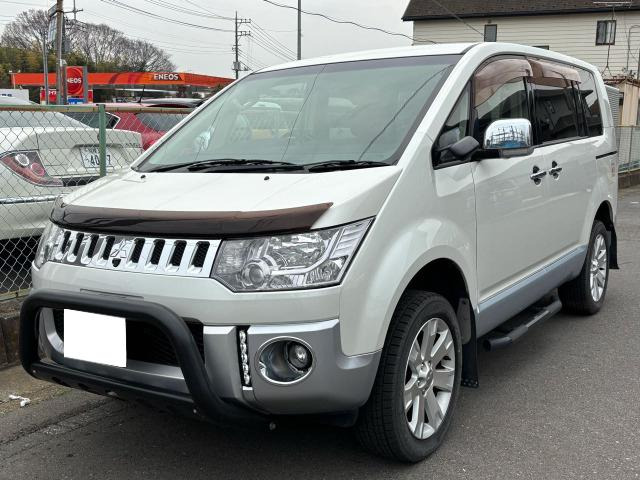 デリカD:5 2.4 G プレミアム 4WD ガナドールマフラー/FSRバー/リフトア