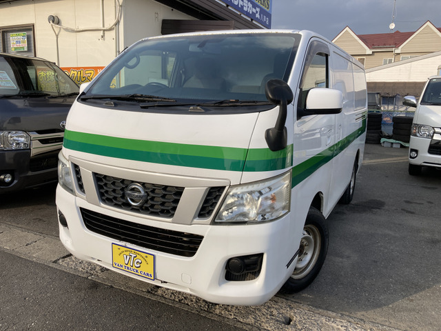 NV350キャラバン 2.5 中温冷凍バン DX ロング ディーゼル 4WD サーモキング製 設定温...