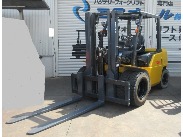 三菱ロジスネクスト エンジンフォークリフト 3.0M 4.0t 2段フルフリ