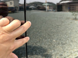 助手席ドアヘコミ