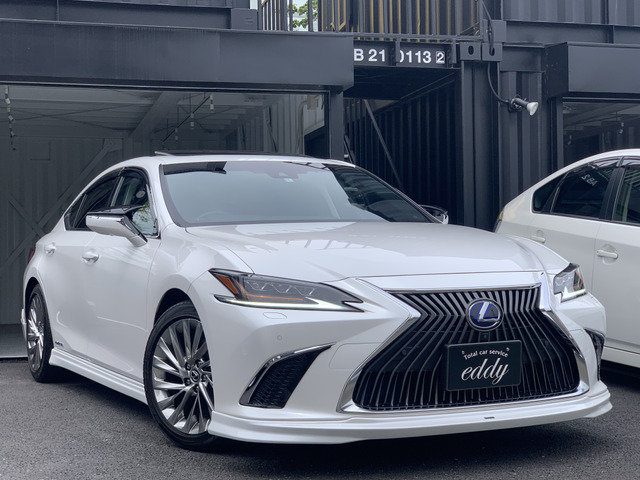 ES 300h バージョンL エイムゲインエアロ 車高調