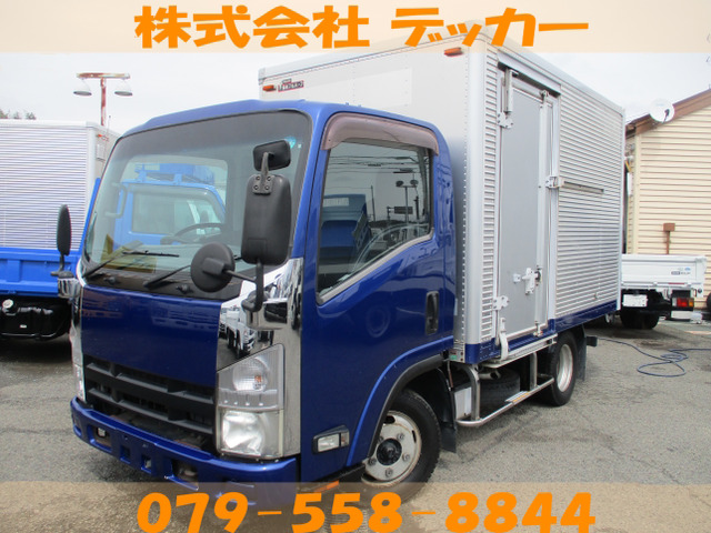 エルフ 3.0 フルフラットロー ディーゼル 2トン アルミバン 荷寸311-177