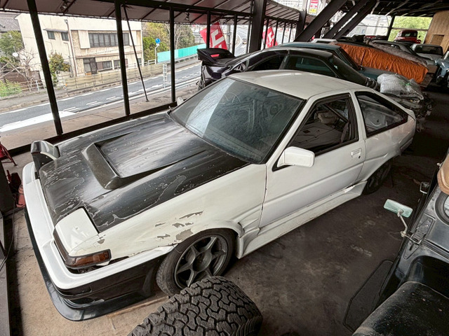 トヨタ スプリンタートレノ エンジン無 部品取り レストアベース の