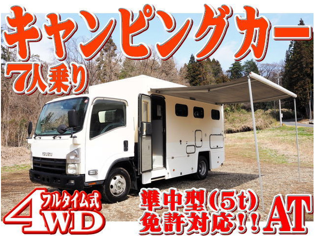 /その他 いすゞ  4WD キャンピングカー ワイドベース