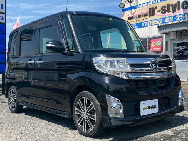 タントカスタム RS SA フルセグナビ、バックカメラ