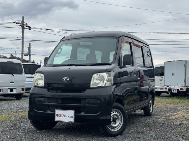 ハイゼットカーゴ デラックス ハイルーフ 4WD ★社外ナビ★2WD切替付★検2年付き♪♪