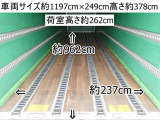 コンドル アルミバン 増トン積載10.8t総重量19920kg