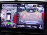 アラウンドビューモニターは全周囲モニター。