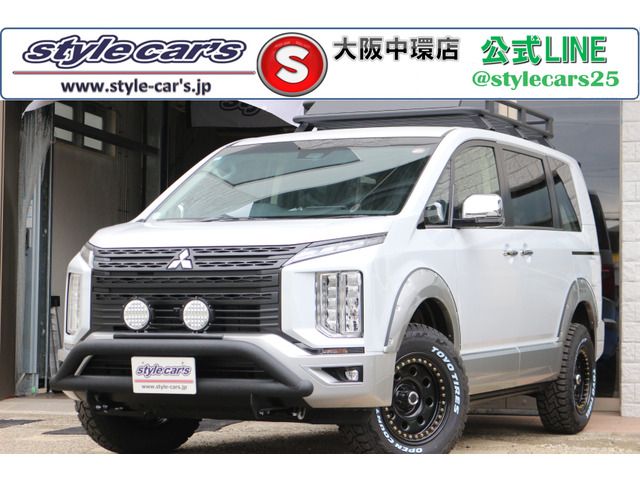 デリカD:5 2.2 P 4WD GIGEARカスタム 両側電動 10イン