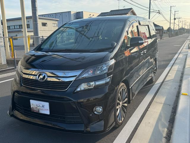 ヴェルファイア 2.4 Z ゴールデンアイズII Wサンルーフ 両側電動スライドドア エアロ