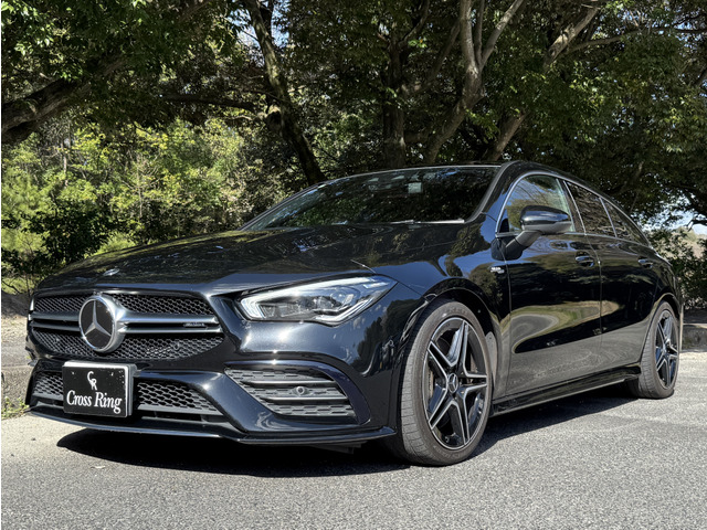 CLAシューティングブレーク AMG CLA35 4マチック 4WD 赤黒革シート