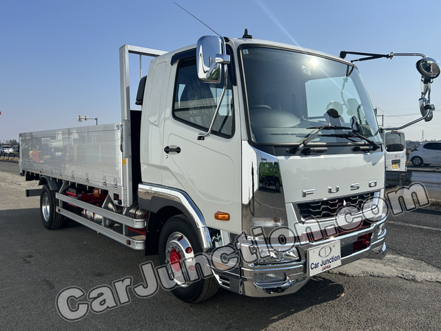 ファイター  6.3t積みアルミ平ボディ 未使用車!