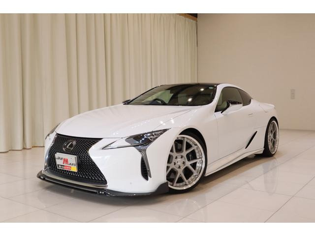 LC 500 Lパッケージ ARTISANカーボンエアロ Bカメラ