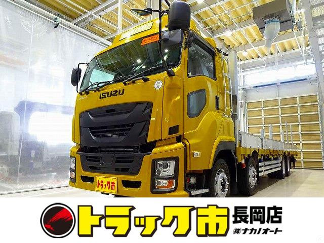 ギガ  13.6t 4軸 平ボデー リアエアサス