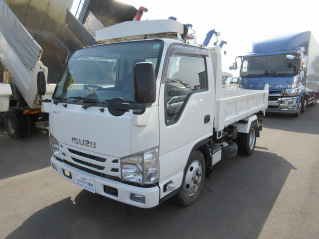 エルフ  積載3t ローダーダンプ 新明和
