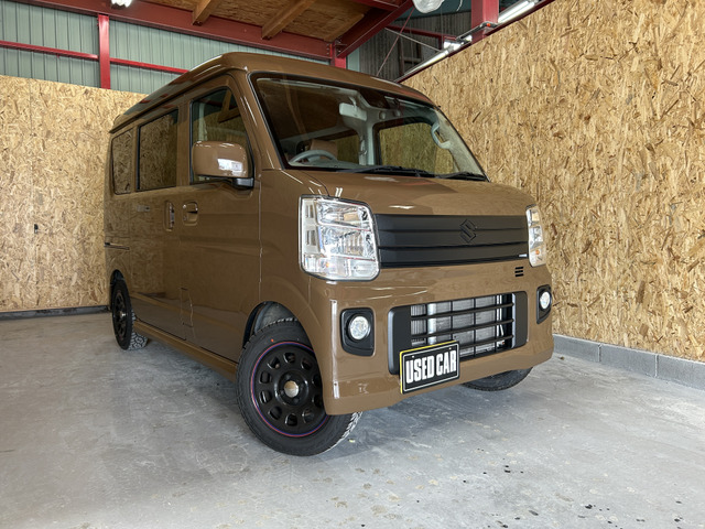 エブリイワゴン PZターボ ハイルーフ 4WD 全塗済み