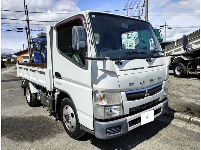 キャンター 3.0 強化ダンプ 全低床 ディーゼル 2.95t 1オーナー 再塗装なし