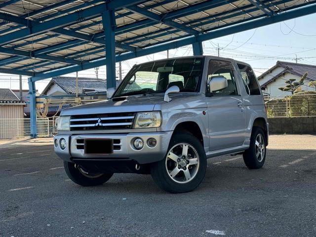 パジェロミニ アクティブフィールド エディション 4WD ETC ナビ TV AT アルミホイール